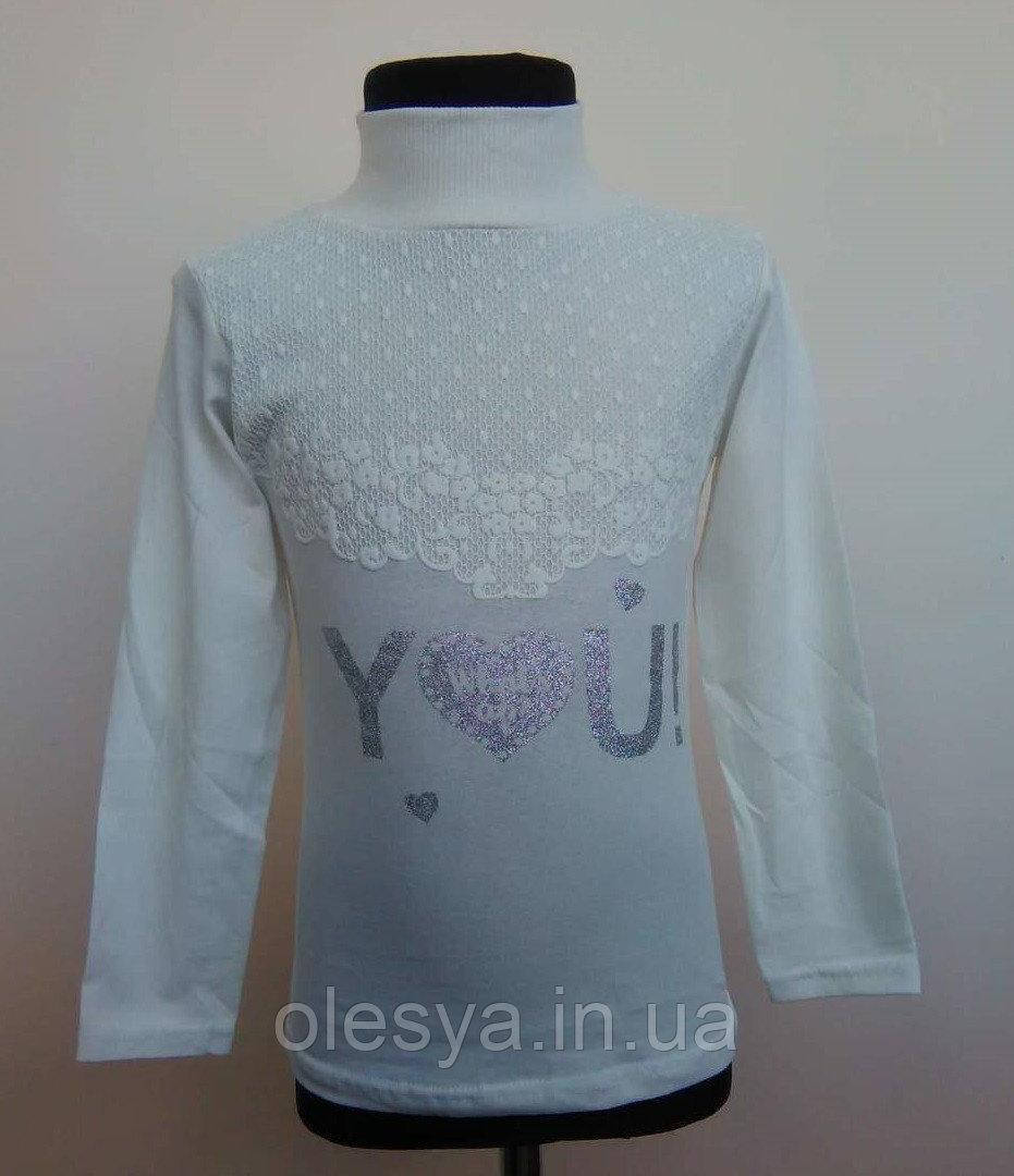 

Детский гольф на девочек Размеры 6, 8, 10 лет, Белый