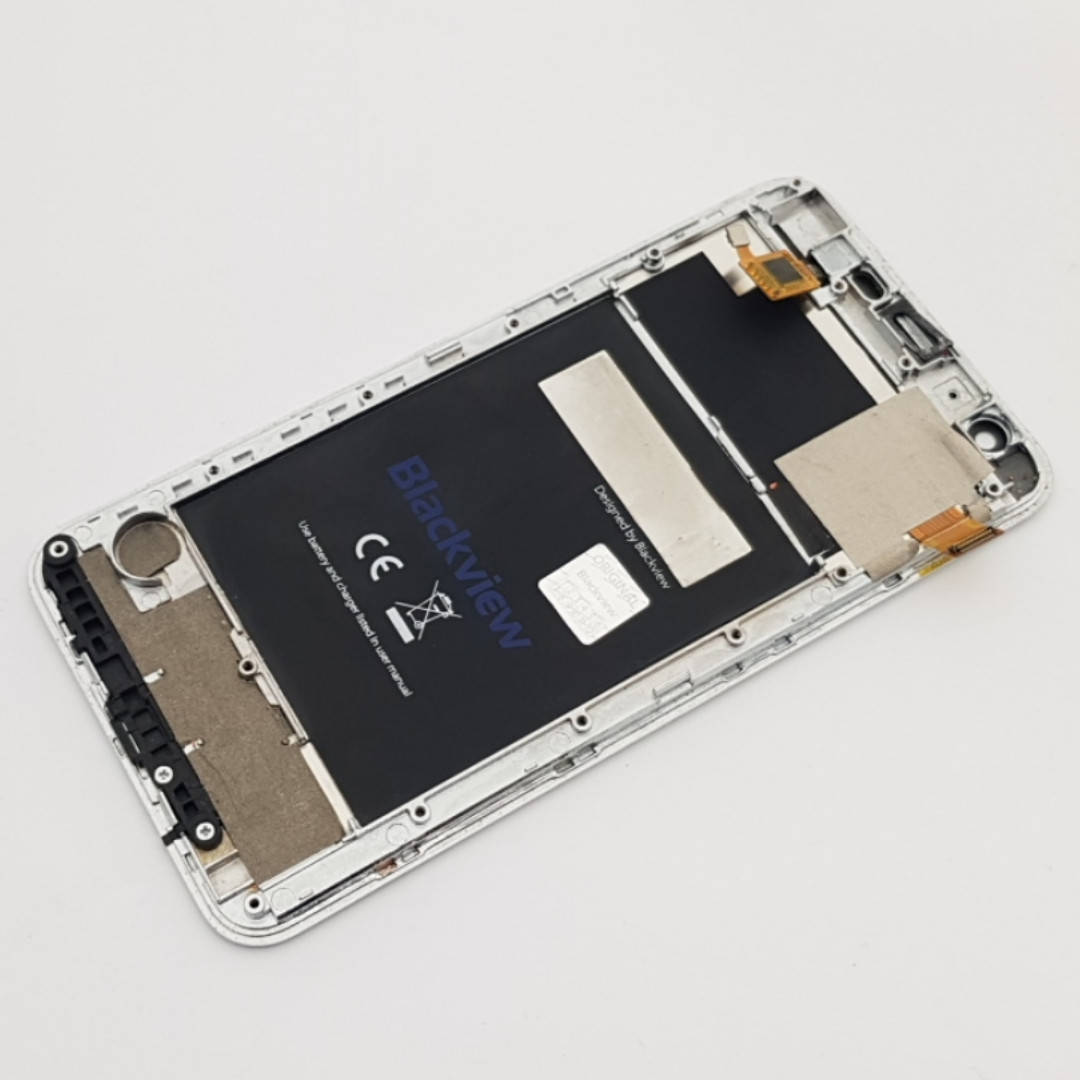 

Дисплей Blackview A7 модуль черный Сервисный оригинал с разборки