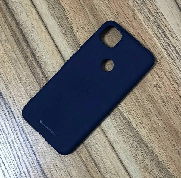 

Тонкий матовый чехол для Google Pixel 4A Синий, Темно-синий