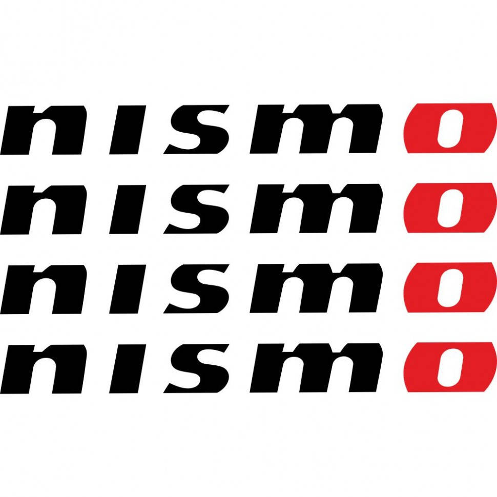 

Набор виниловых наклеек на ручки авто - Nissan Nismo (4 шт.)