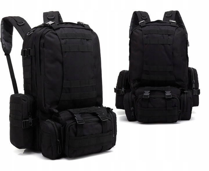 

Тактический рюкзак RG Ranger 41-60 л, Черный