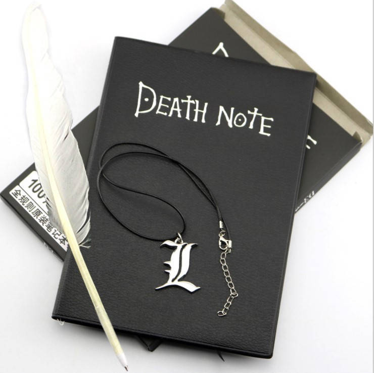 

Блокнот Bioworld Тетрадь Смерти Death Note Аниме Anime Кулон L в Подарок (6705)