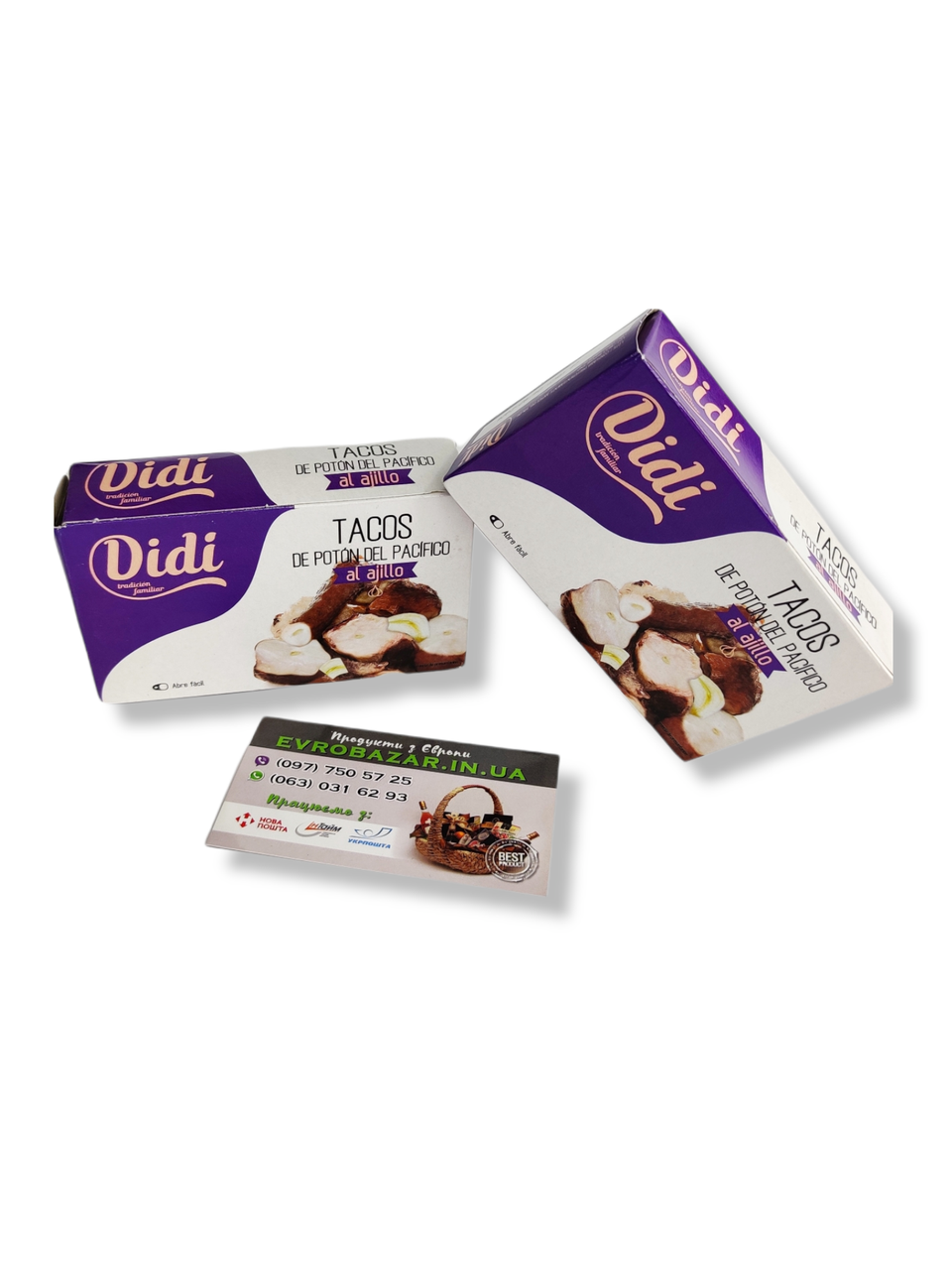 

Didi tacos 115g (восьминіг в часниковому соусі)
