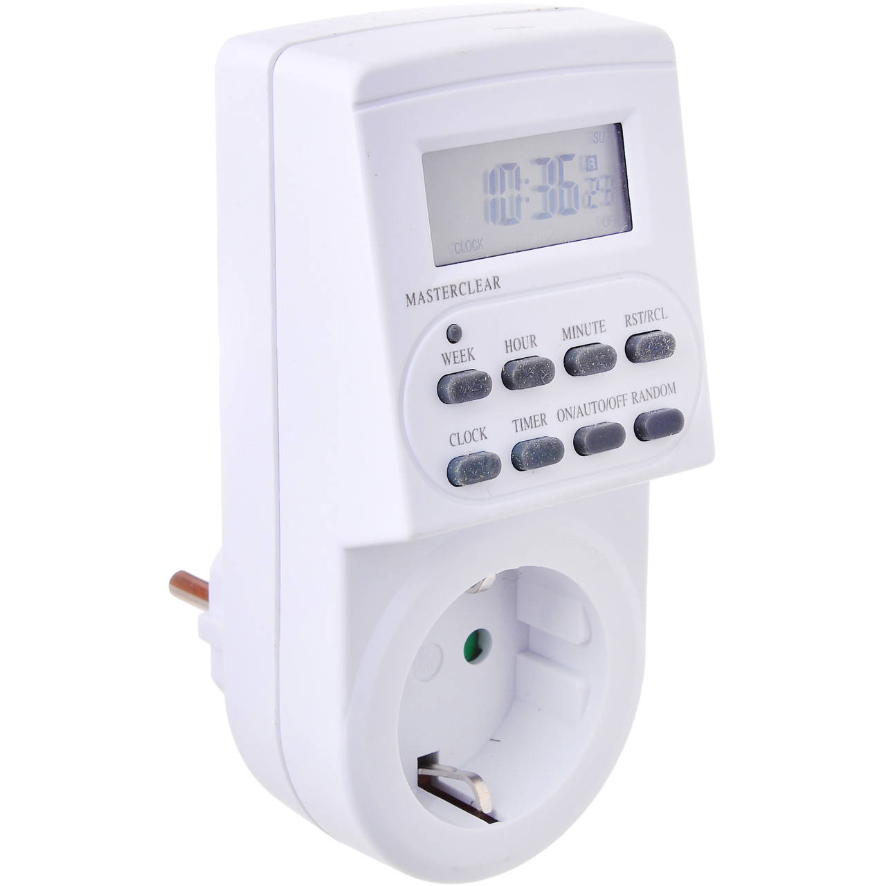 

Розетка с таймером недельная Feron 3500W/16A (недельная) ТМ22/61925