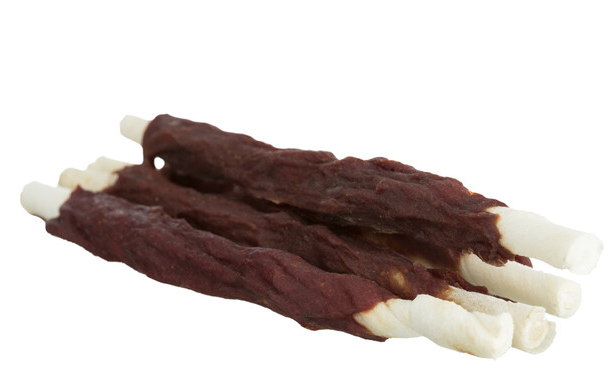 

Лакомство для собак Denta Fun с курицей, ягненком и говядиной 10см/250г(цена за штуку), Trixie TX-31372