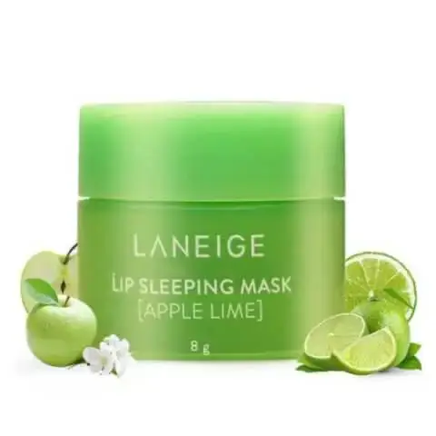 

Нічна маска для губ зі смаком яблука та лайму Laneige Lip Sleeping Mask Яблочный Лайм 8g