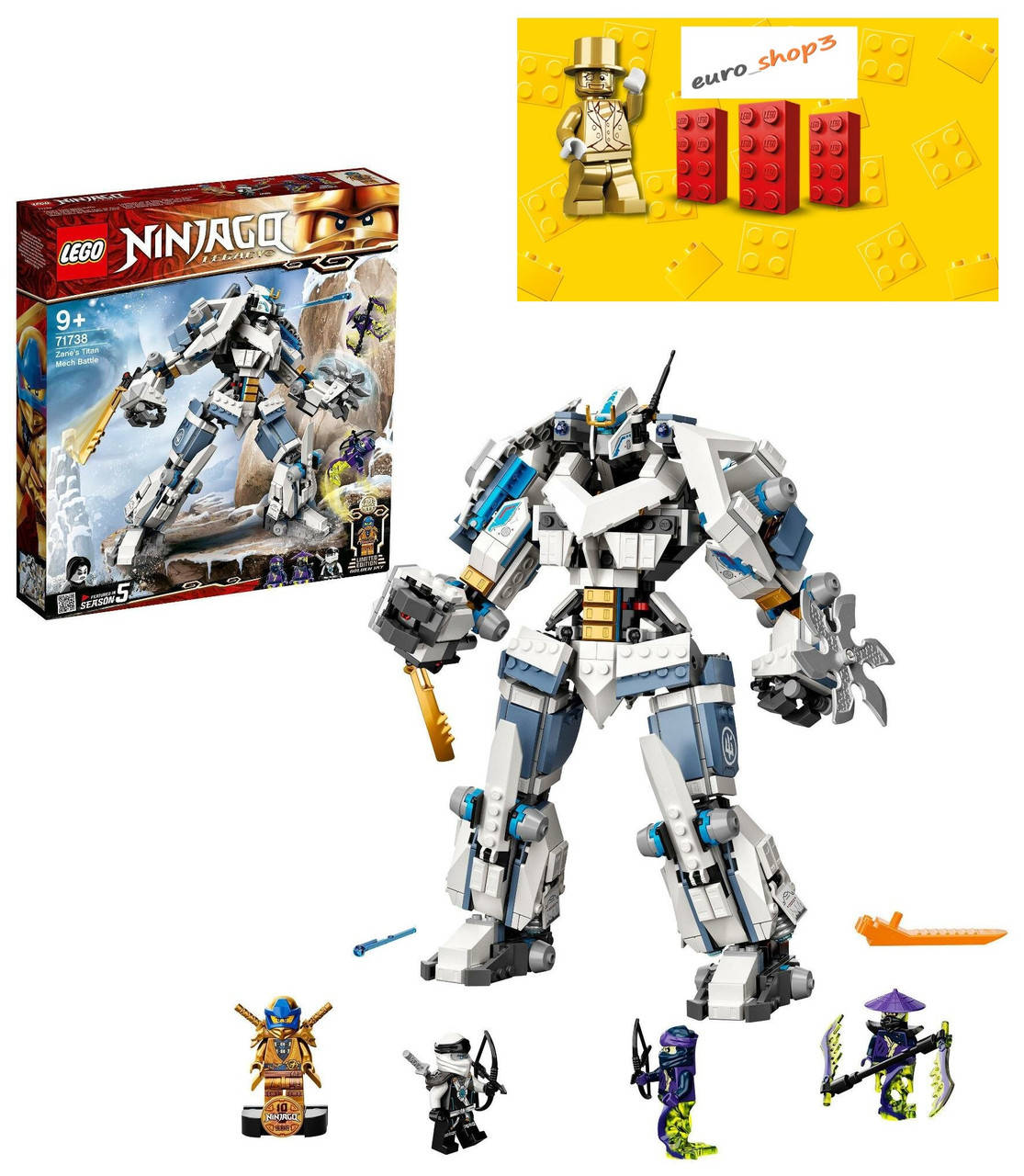 

LEGO Ninjago Битва Титанов Мех 71738