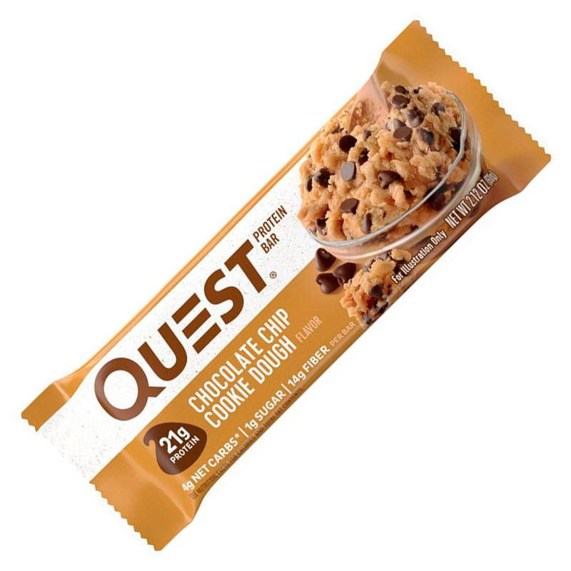 

Батончик Quest Nutrition Protein Bar, 60 грамм Тесто для печенья с шоколадом