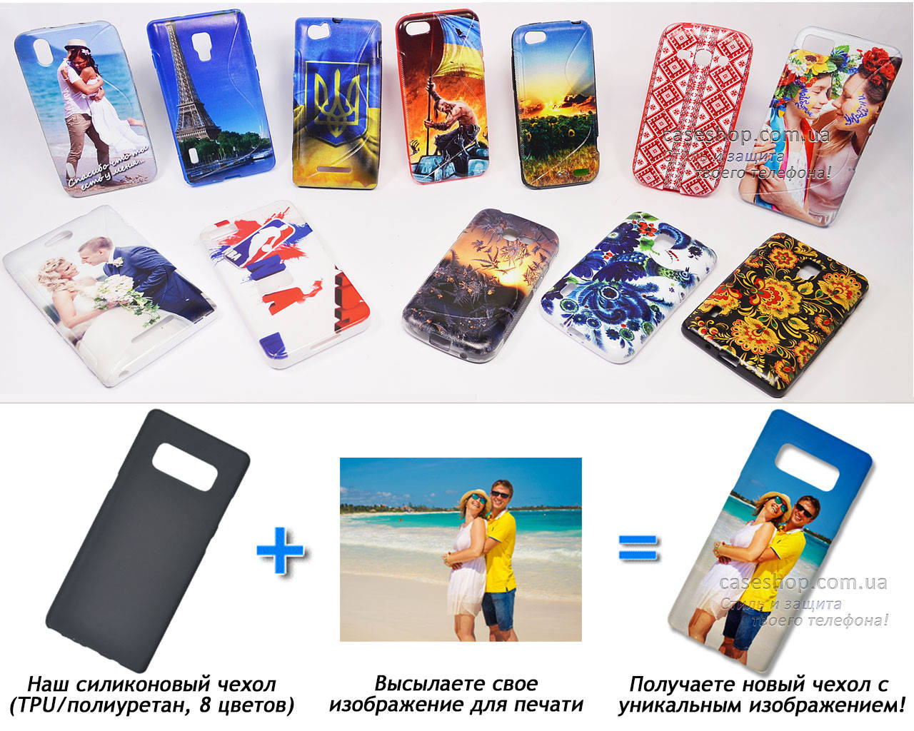 

Печать на чехле для Samsung Galaxy Note 8 N950F (Cиликон/TPU)