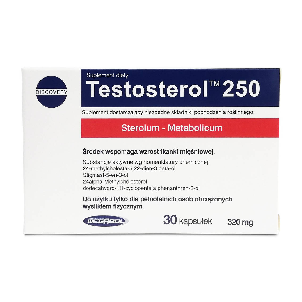 

Megabol Testosterol 250 30 caps