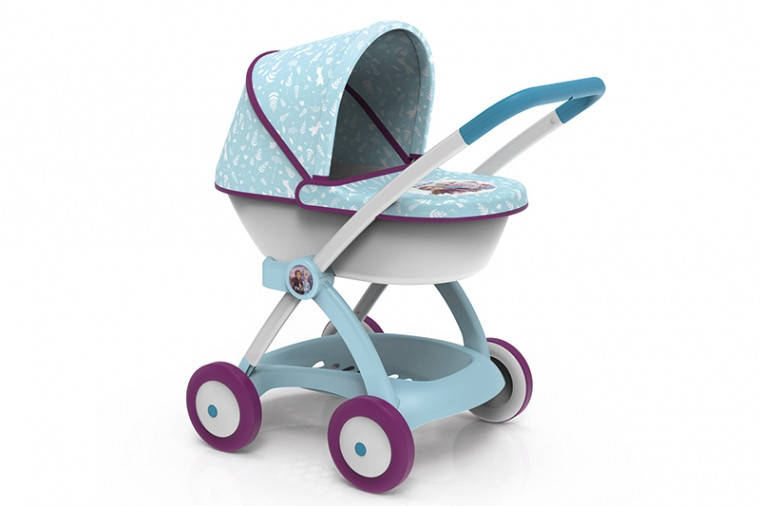 

Коляска Фроузен 2 с люлькой и корзиной Smoby 254147