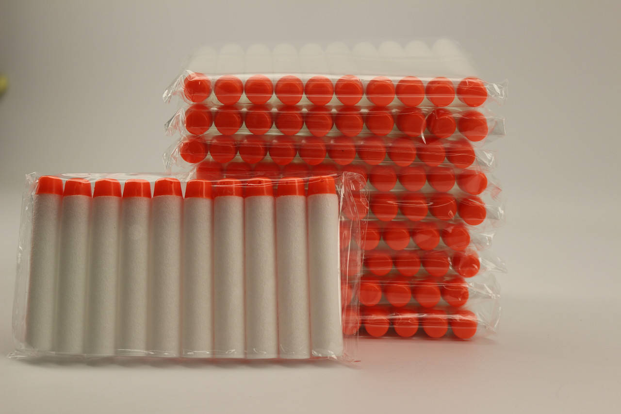 

Светящиеся стрелы для Нерф (100 шт) Nerf Darts, Белый