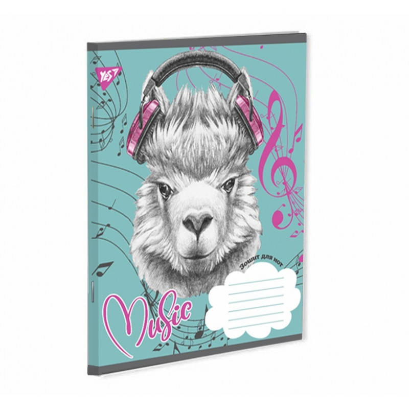 

Тетрадь для нот 12 л YES А5 HEADPHONES PETS (764030)