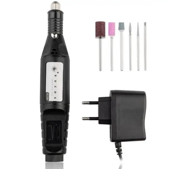 

Портативный фрезер-ручка BUCOS ZS-100 Black на 20000 об.мин