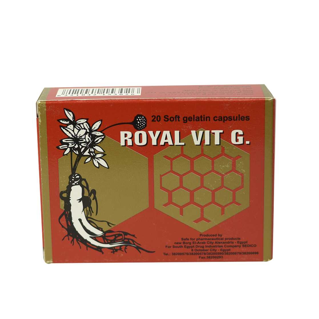 

Royal Vit G Королевские капсулы с женьшенем витамины и минералы
