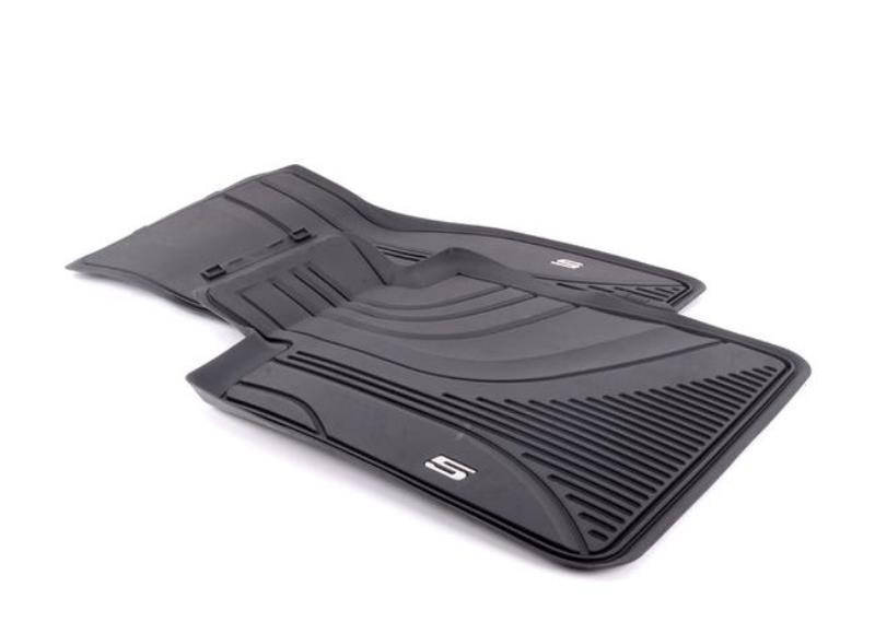 

Коврики BMW 5 (G30, G31) передние оригинальные резиновые в салон (51472414218), Черный