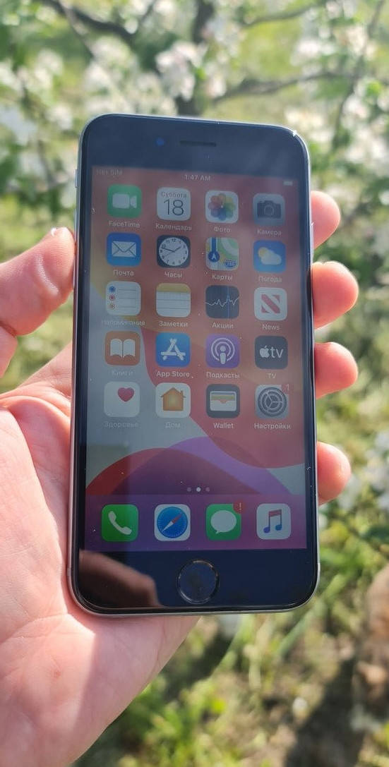 

Apple Iphone 6s 32gb Neverlok Space Gray, Темно-серый