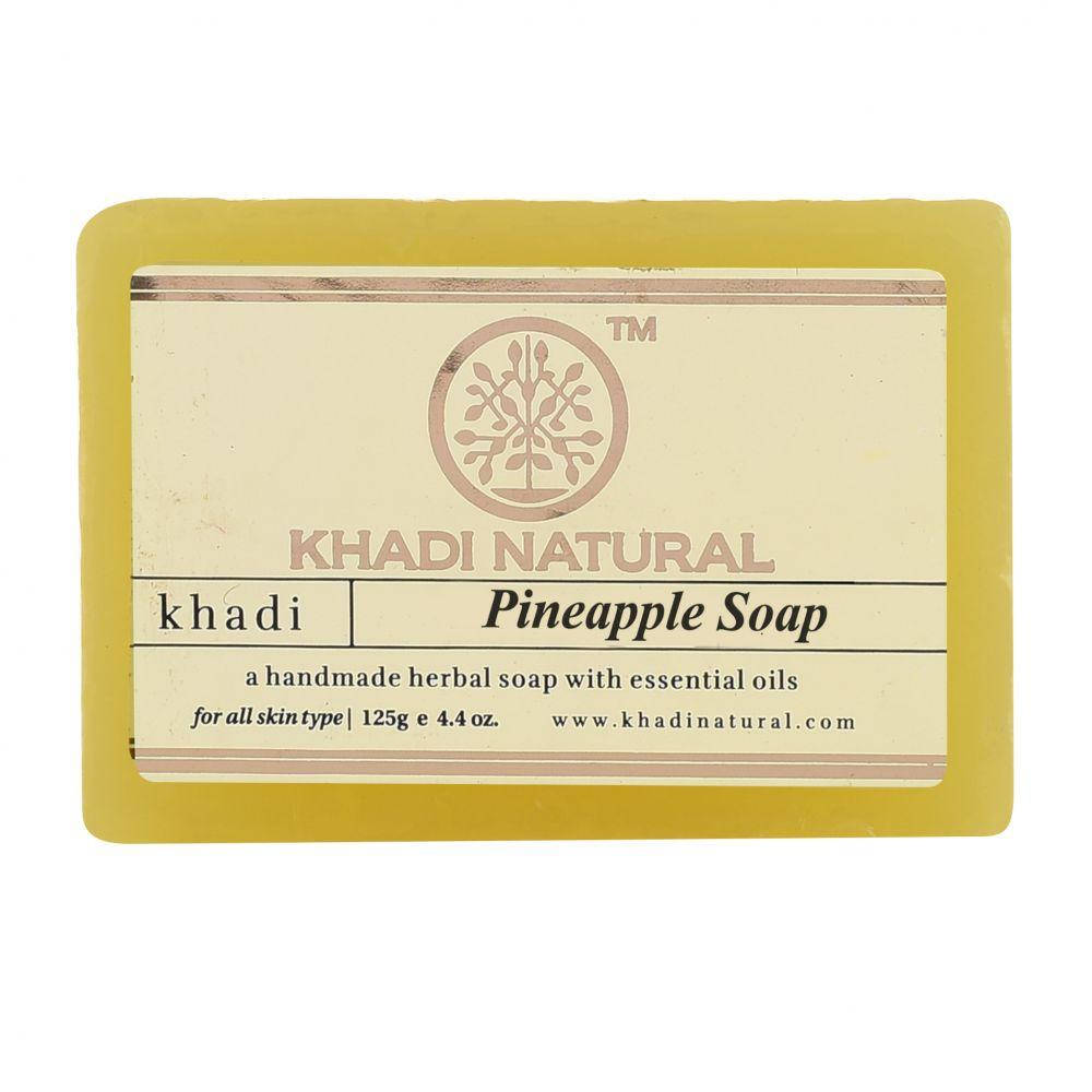 

Мыло Ананас Кхади 125 г (Pineapple Soap Khadi Natural)