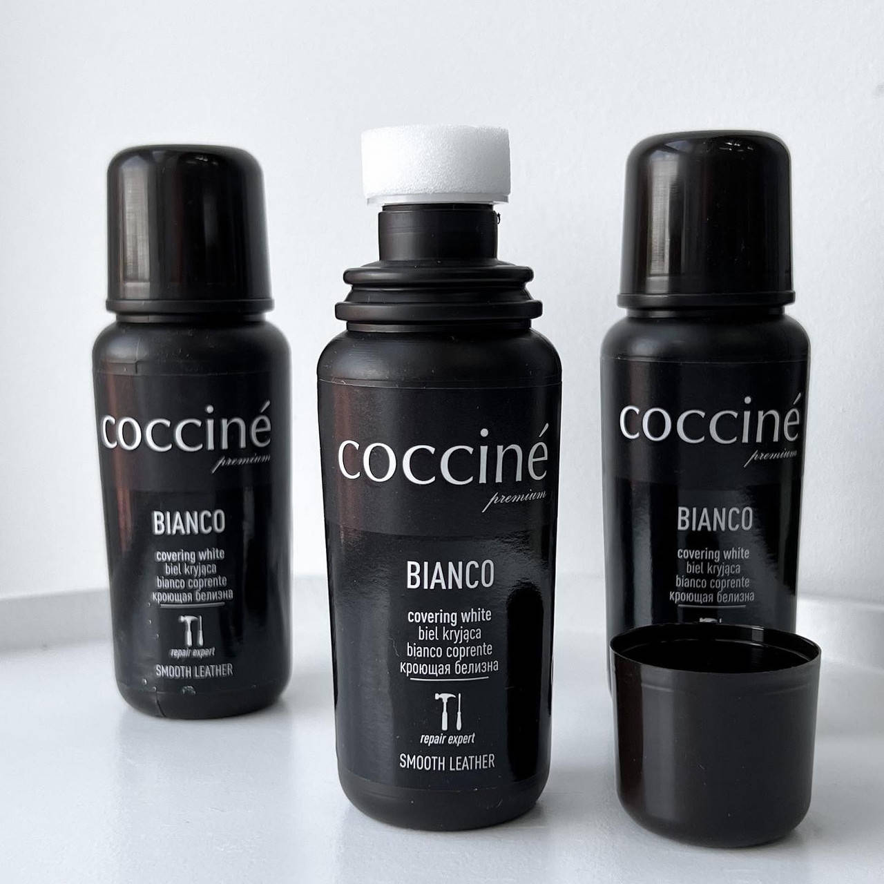 

Отбеливающая крем паста для обуви coccine, Белый