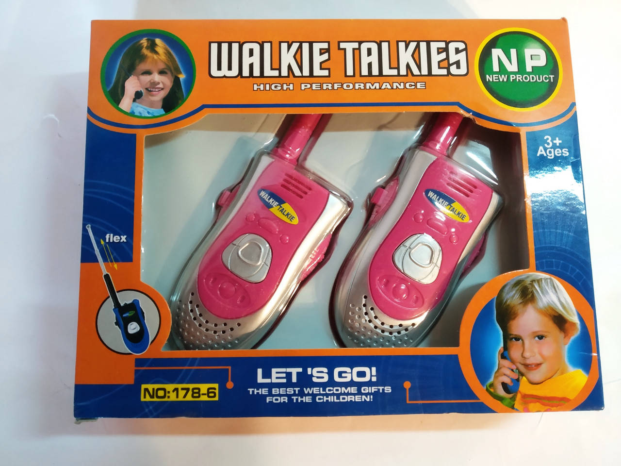 

Детские игровые рации набор 2 шт.