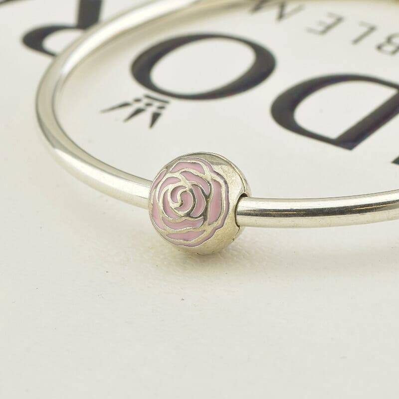 

Клипса 'Pandora style' Эмаль Серебро(925)