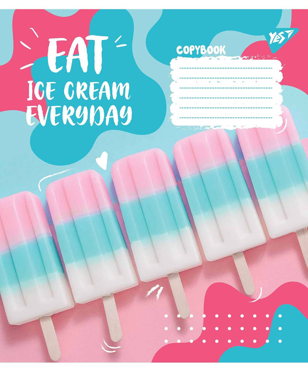 

Зошит учнівський А5/12арк. коса лінія "Smoothie" YES