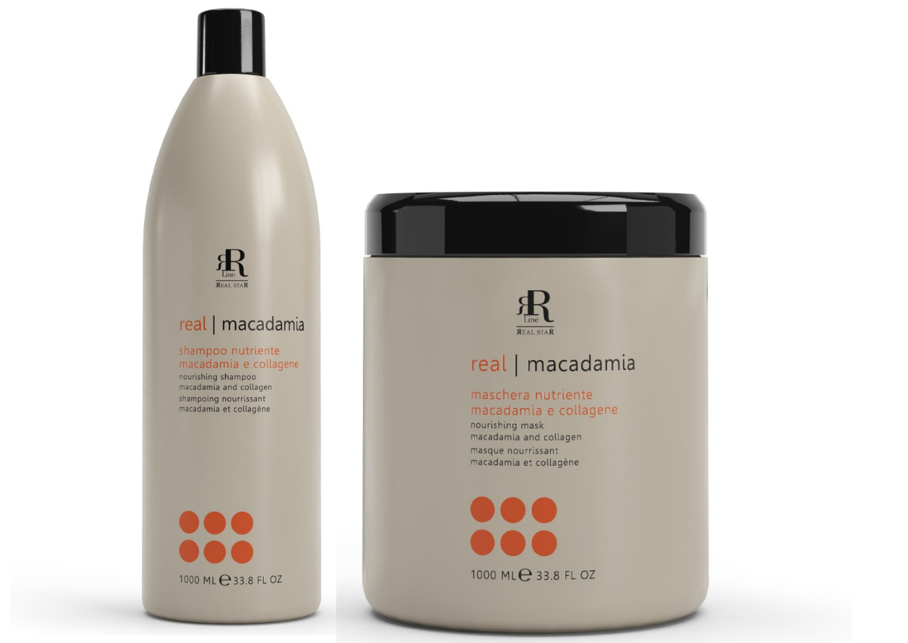 

Шампунь та маска з маслом макадамії і колагеном Rline Macadamia Star 1000 мл