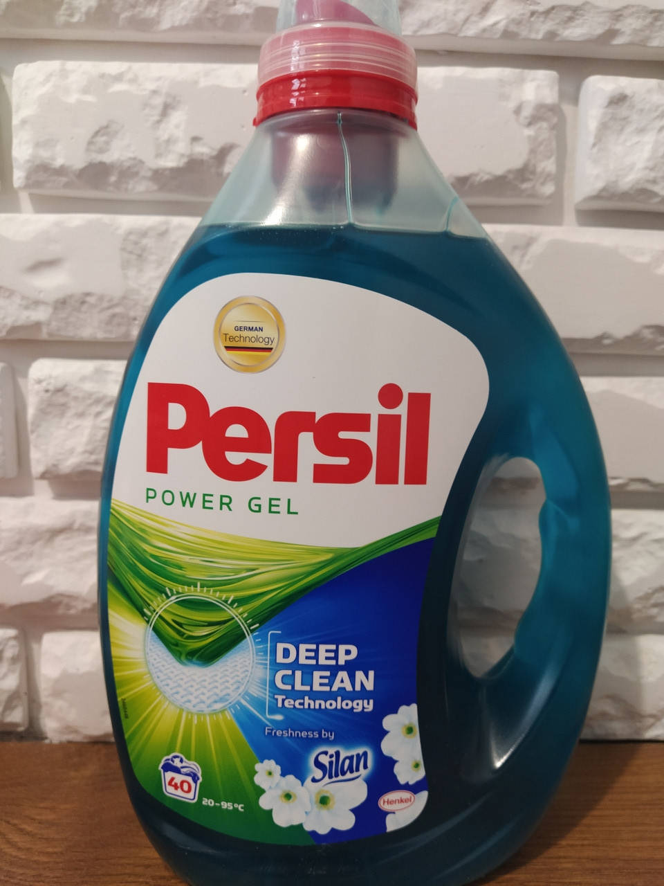 

Persil Power Gel deep clean универсальный гель для стирки 2 л (40 стирок)