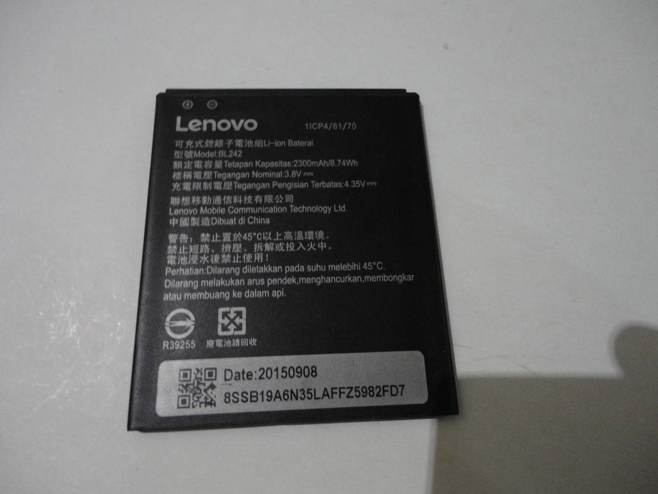 

Аккумулятор оригинальный bl242 б.у. оригинал