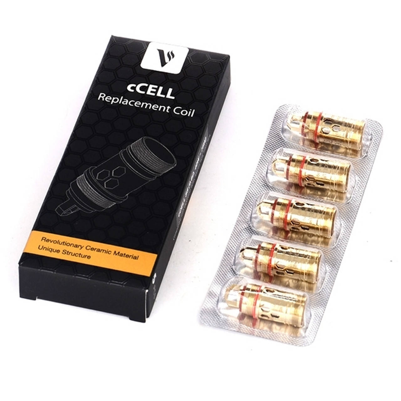 

Сменный испаритель Vaporesso Ceramic CCELL Kanthal Replacement Coil Original Version в упаковке 4 штуки на 0.9 Ом
