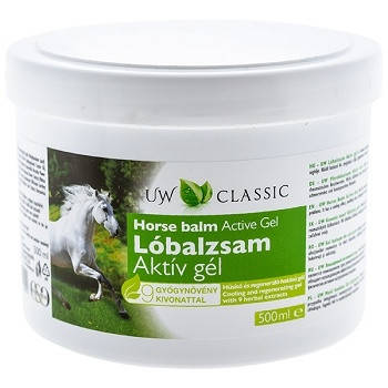 

UW Classic Lobalzsam Aktiv Gel Конская мазь охлаждающая с экстрактами 9 трав 500 мл.