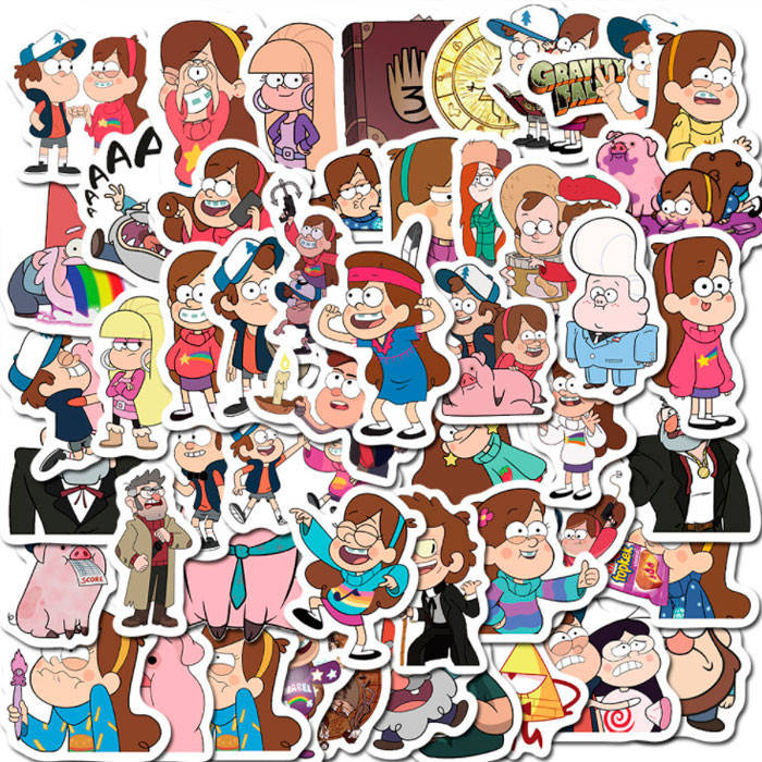 

Набор стикеров Гравити Фолз Gravity Falls 50 шт (8164)