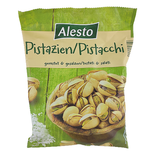 

Фісташки Алесто солені (зелені) Alesto 250g 40шт/ящ (Код : 00-00003761)