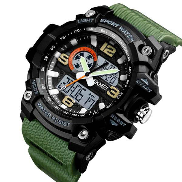 

Skmei Чоловічий спортивний кварцовий годинник Skmei Disel Green 1283