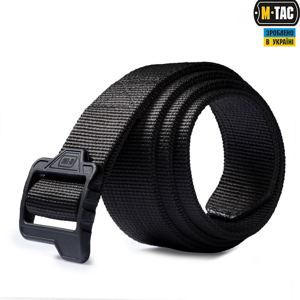 

M-Tac ремень Double Duty Tactical Belt Black L, Черный