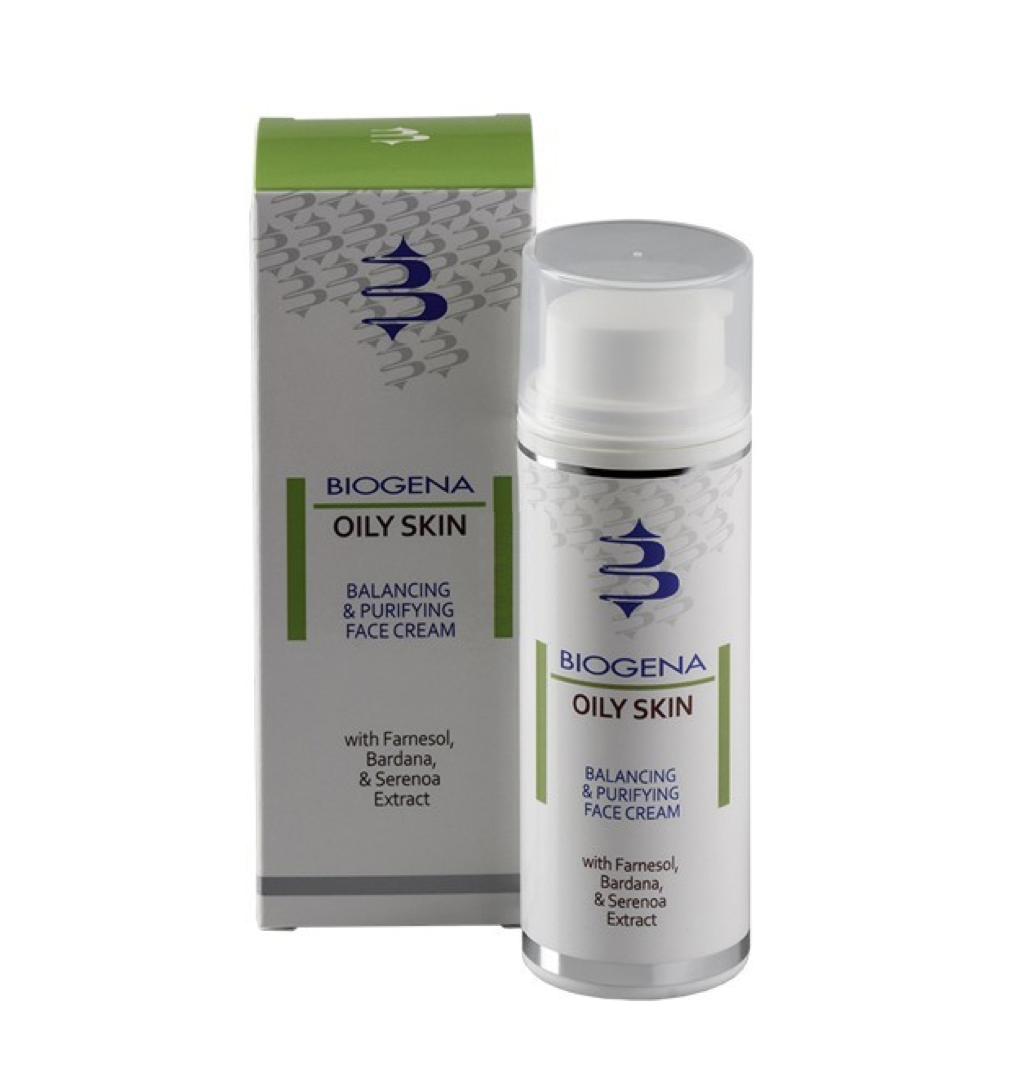 

Матирующий крем для жирной кожи Biogena Oily Skin Balancing Face Cream