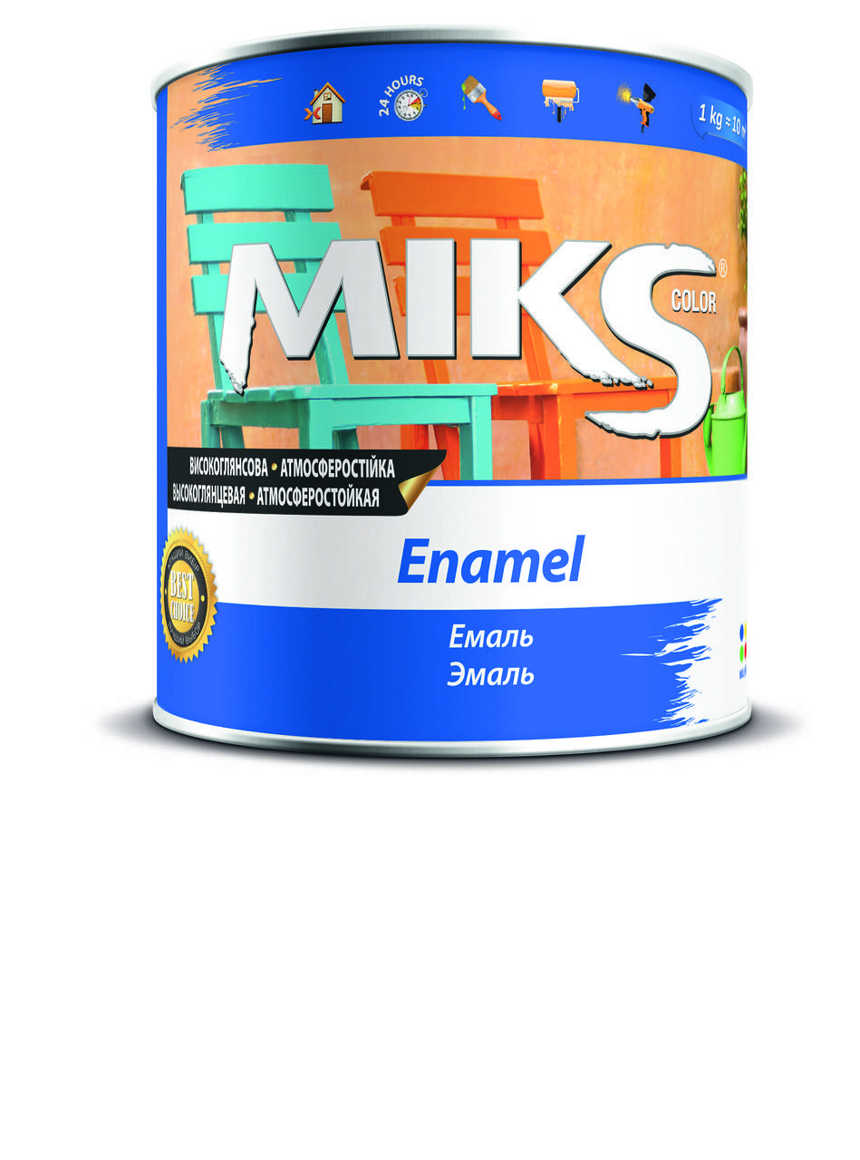 

Эмаль Микс Color алкидна хаки, 2.8кг