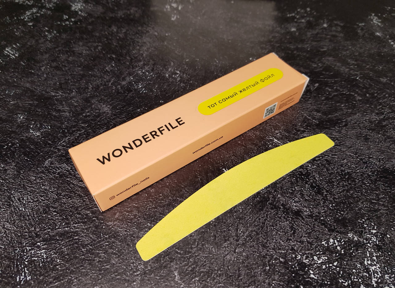 

Сменные файлы для пилки полумесяц WONDERFILE 162x24, 150 гріт (50 шт/уп)