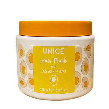 

Маска для волос с яичным желтком Unice, 500 мл
