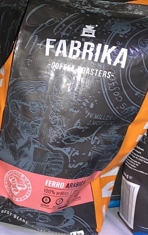 

Кофе в зернах FABRIKA Ferro Blend 1кг