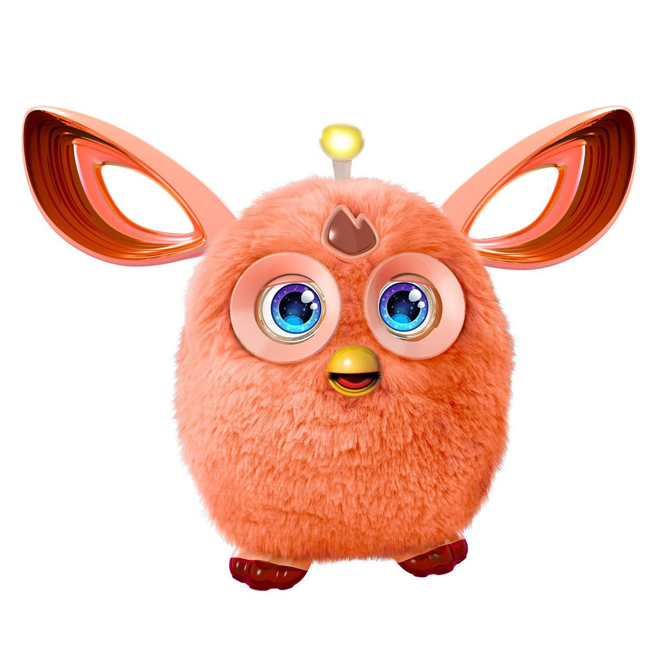 

Furby Connect Английский Ферби Коннект Коралловый/Оранжевый Hasbro