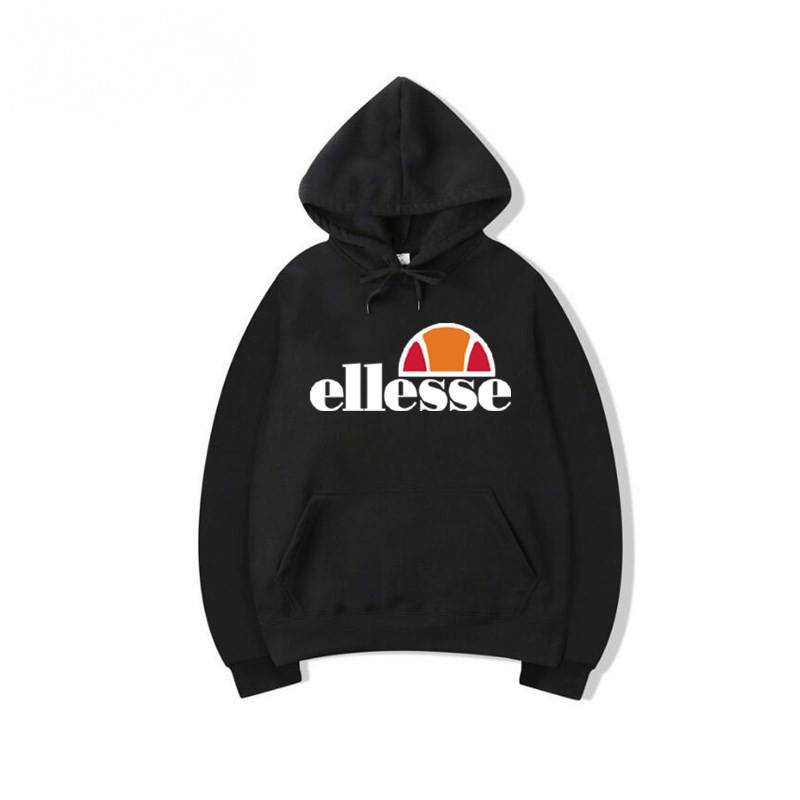 

Худи Ellesse черное с принтом Элис HOODIE мужское Кенгуру с карманом Кофта с капюшоном Пайта весенняя, зимняя, Черный