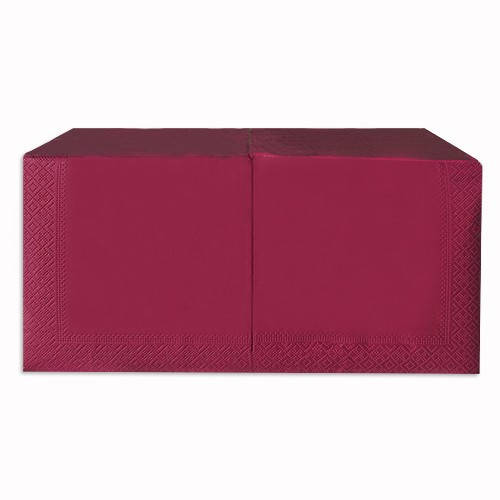 

Серветка паперова бордова 1/4 330*330мм (2шар) 100шт./уп., Бордовый