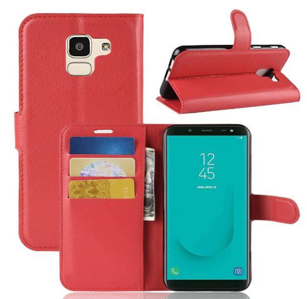 

Чехол-бумажник для Samsung Galaxy J6 2018 J600 j600F, Разные цвета