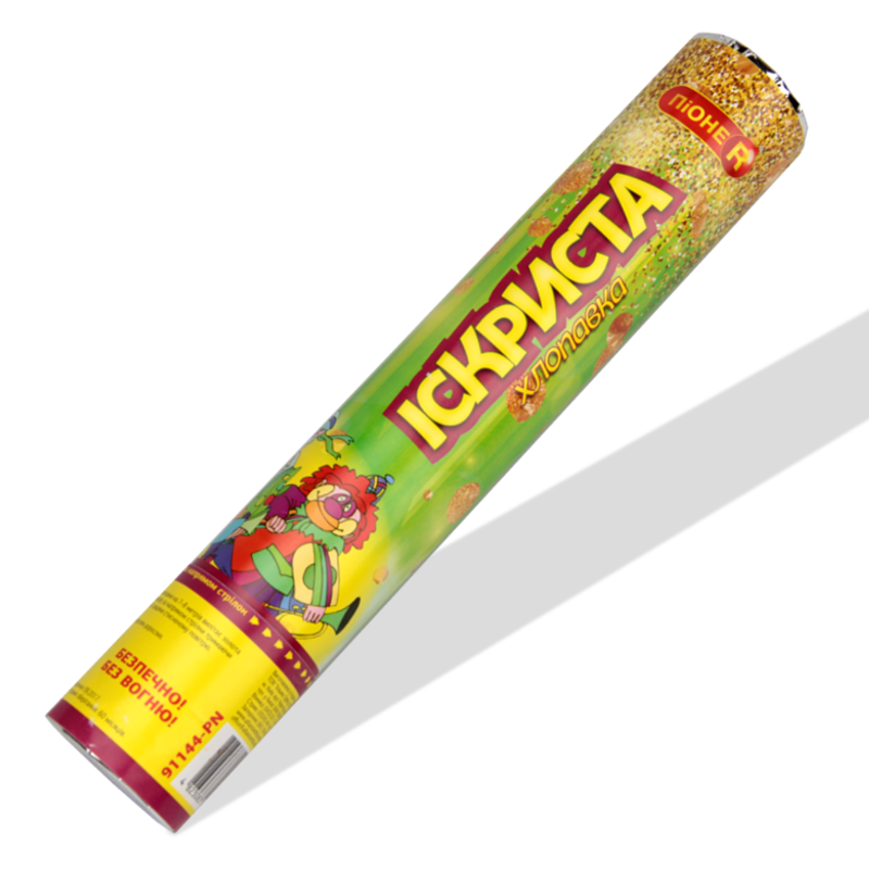 

Детская пневматическая хлопушка Искристая 30 см