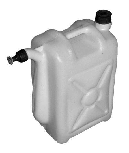 

Канистра с носиком 20 л белая 260х200х450 пищевая (К)