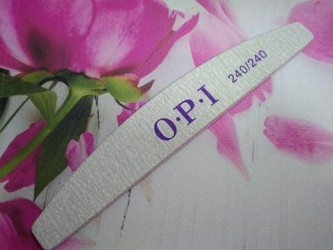 

Пилка OPI серая полукруг 240/240