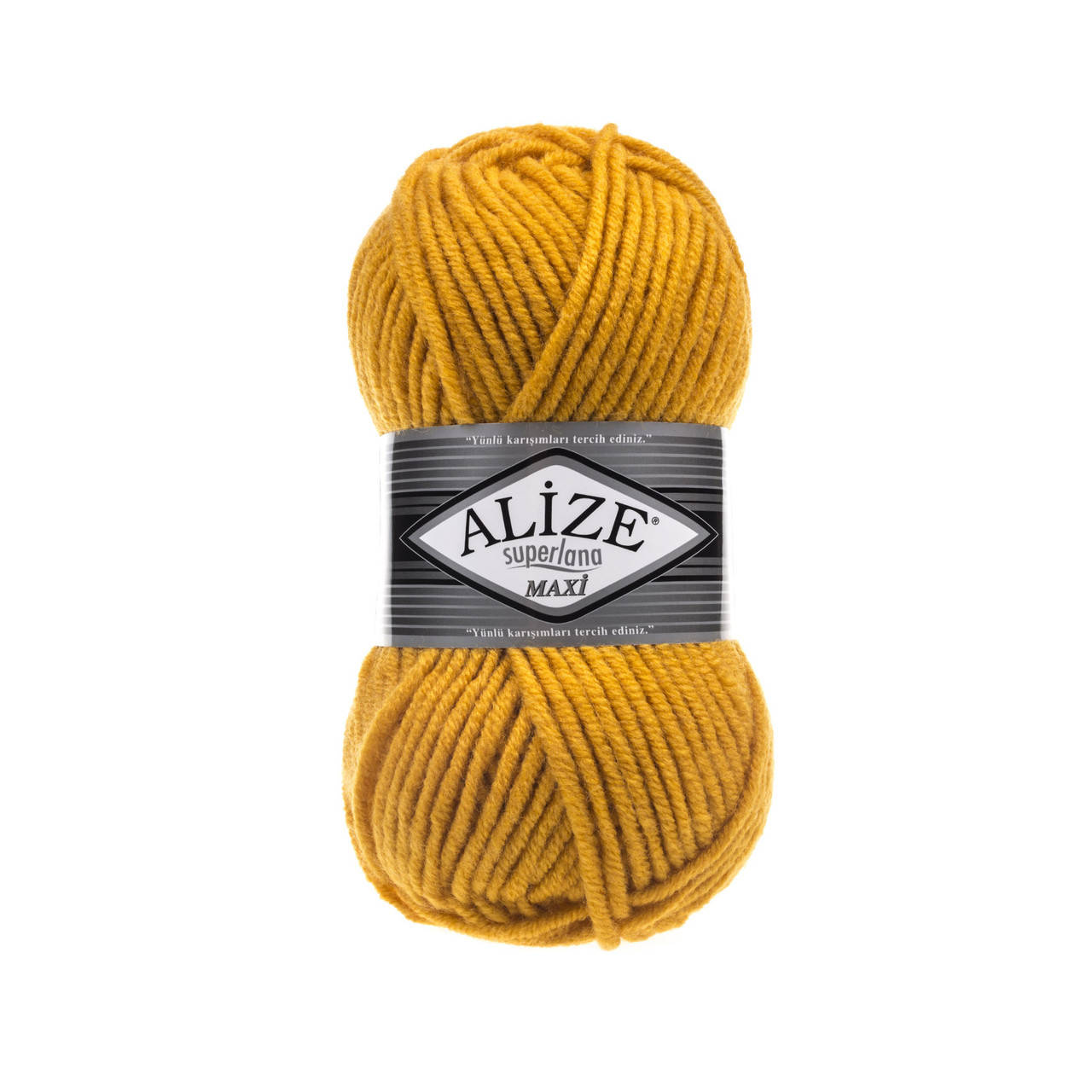 

Alize Superlana Maxi темно-желтый №488