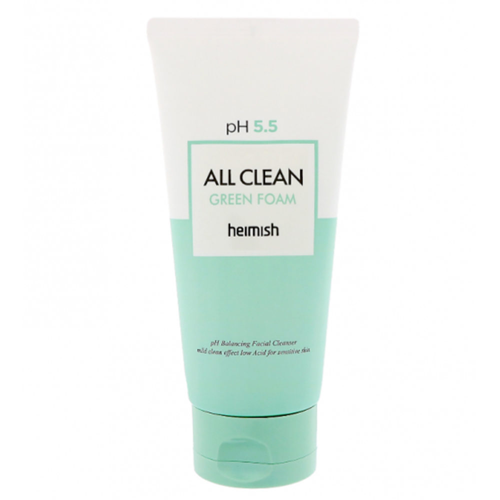

Пенка для умывания с pH 5.5 Heimish All Clean Green Foam, 150 г