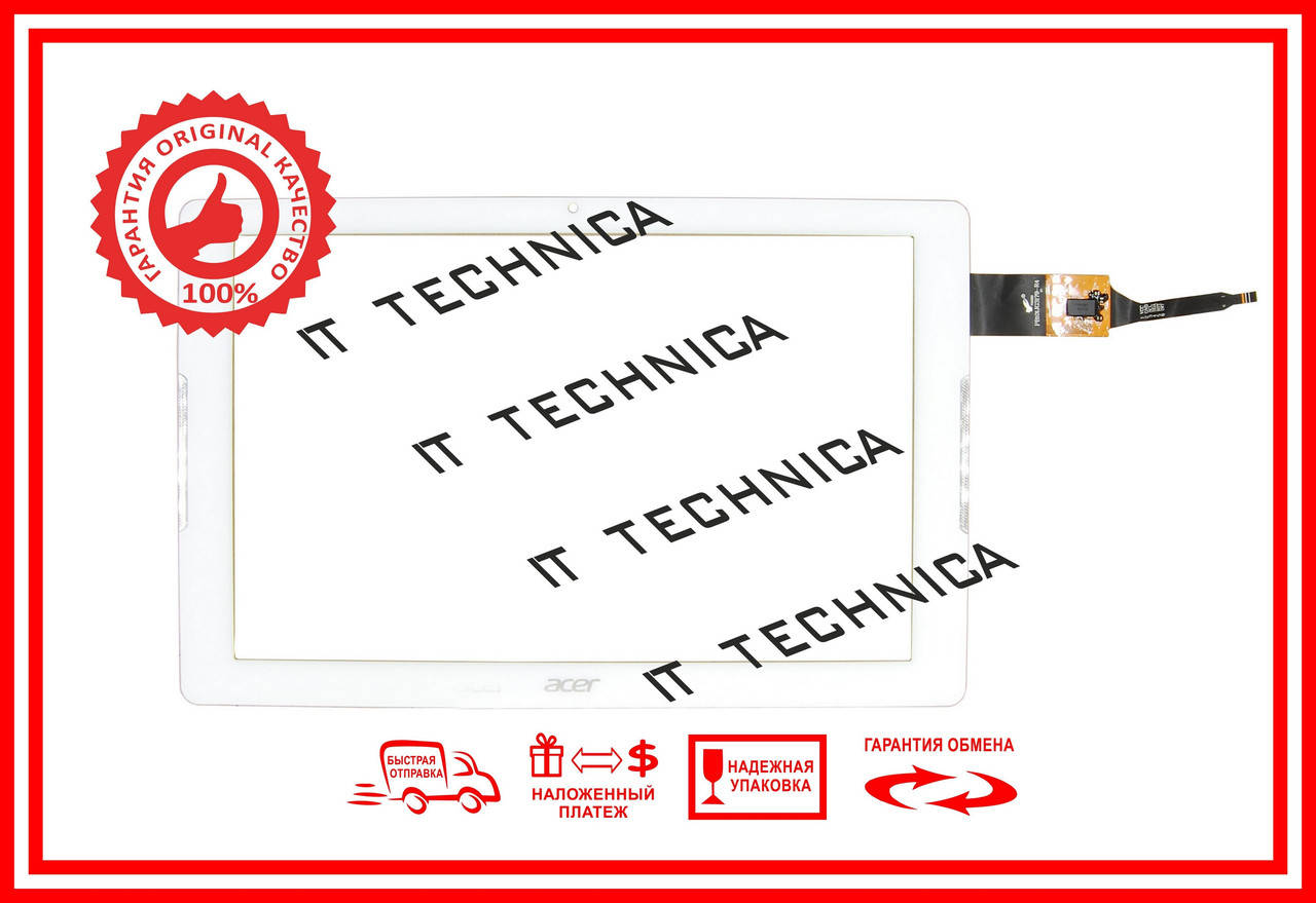 

Тачскрін ACER PB101JG3179-R4 БІЛИЙ ОРИГІНАЛ Тип1 С ВЫРЕЗАМИ